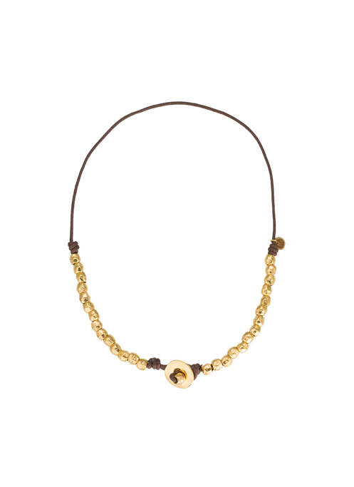 Colier auriu N°3 femeie