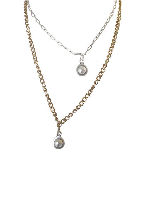 Colier gri N°3 femeie