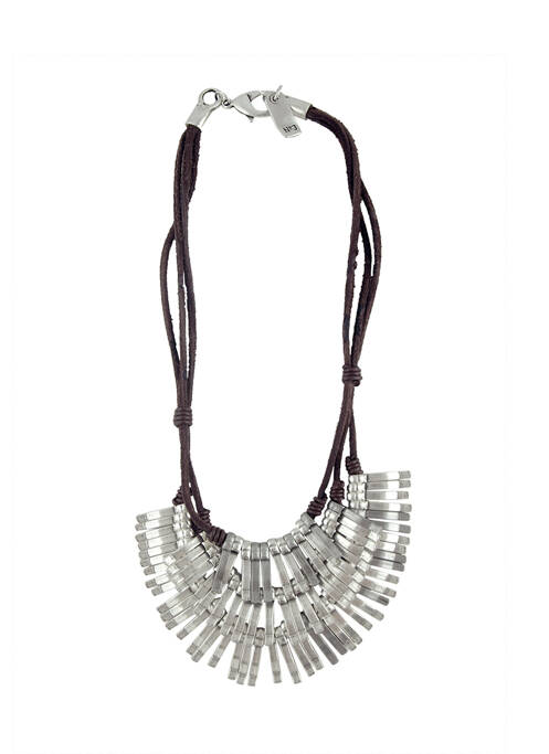 Colier gri N°3 femeie