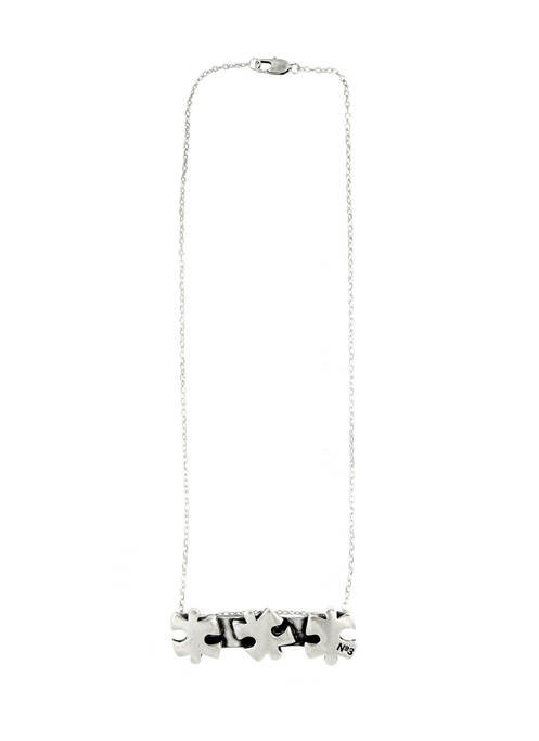 Colier gri N°3 femeie