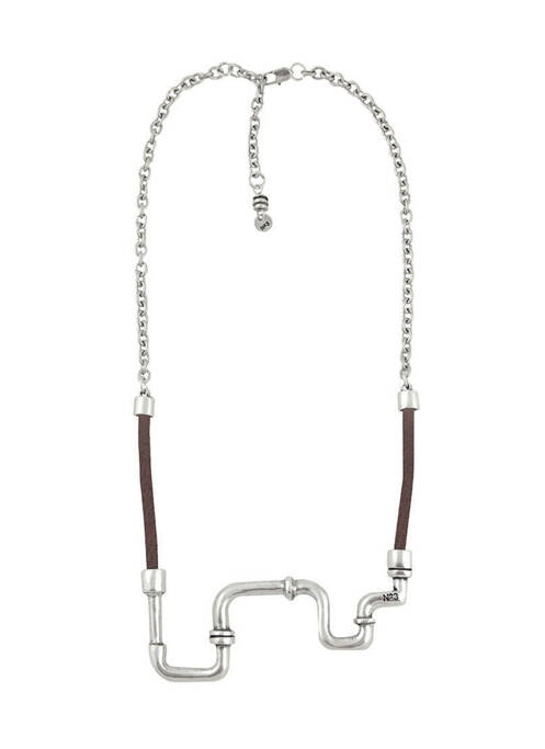 Colier gri N°3 femeie