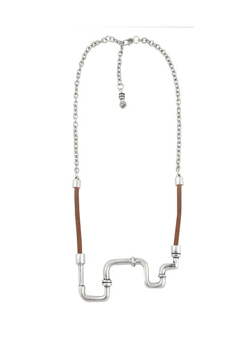 Colier gri N°3 femeie