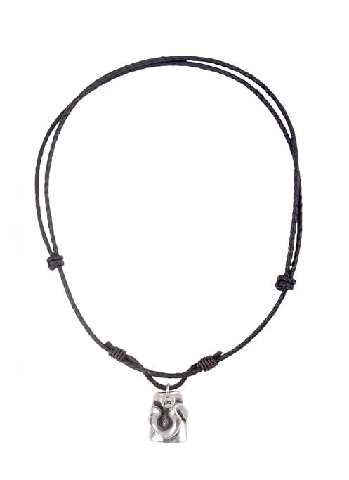 Colier gri N°3 femeie