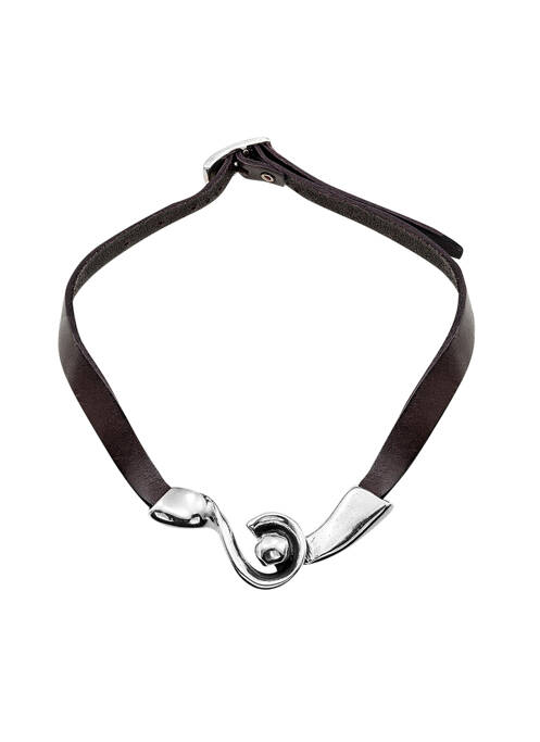 Colier gri N°3 femeie