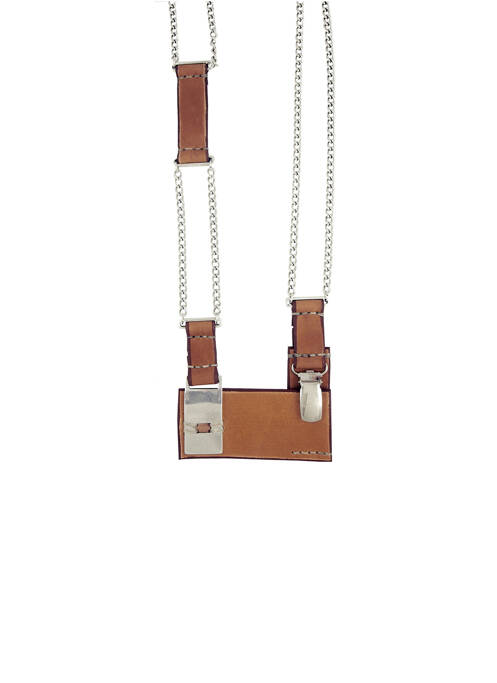 Colier gri N°3 femeie