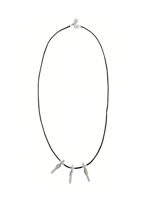 Colier gri N°3 femeie