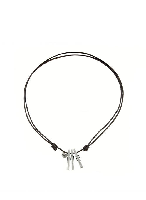 Colier gri N°3 femeie