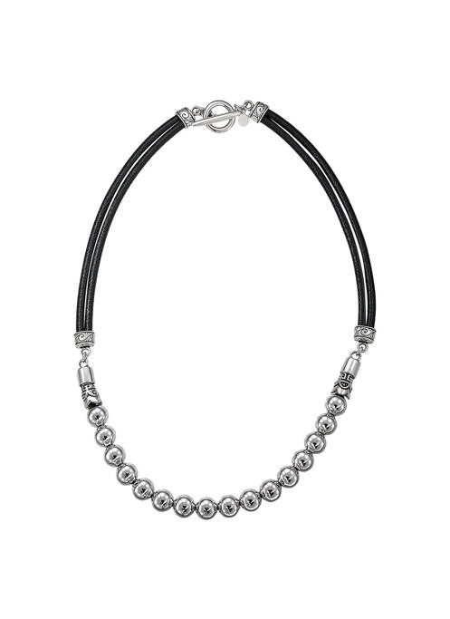 Colier gri N°3 femeie