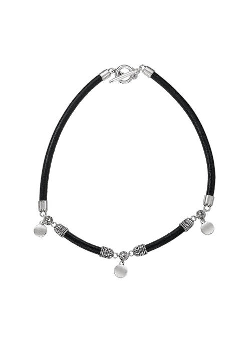 Colier gri N°3 femeie