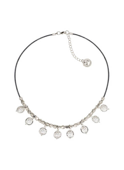 Colier gri N°3 femeie