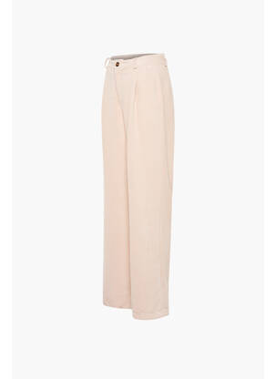 Pantalon drept bej TERRA DI SIENA femeie
