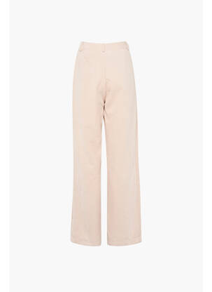 Pantalon drept bej TERRA DI SIENA femeie
