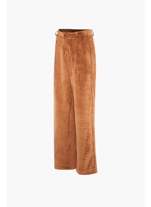 Pantalon drept bej TERRA DI SIENA femeie