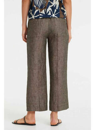 Pantalon evazat maro OPUS femeie