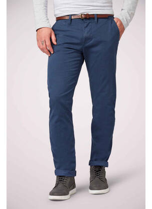Pantalon chino albastru TOM TAILOR bărbat