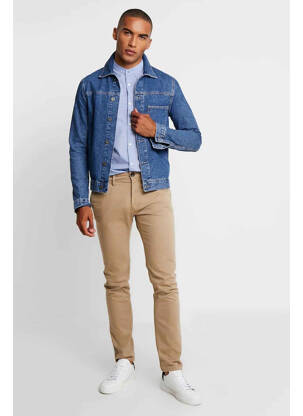 Pantalon chino bej TOM TAILOR bărbat