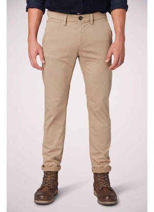 Pantalon chino bej TOM TAILOR bărbat