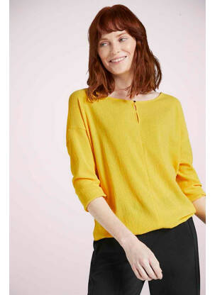 Tricou galben TOM TAILOR femeie