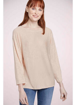 Pulover bej TOM TAILOR femeie