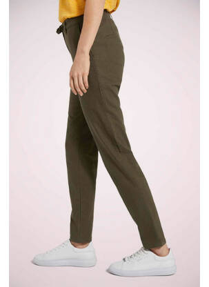 Pantalon slim verde TOM TAILOR femeie