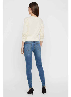 Blugi skinny albastru VERO MODA femeie