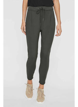 Pantalon chino verde VERO MODA femeie