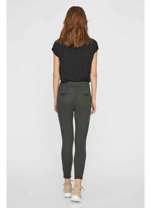 Pantalon chino verde VERO MODA femeie