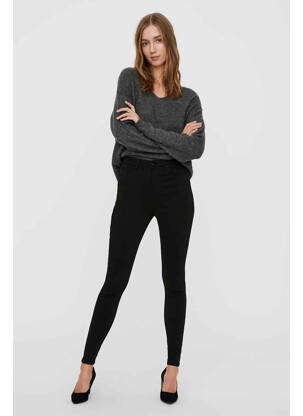Blugi cu croială slim negru VERO MODA femeie