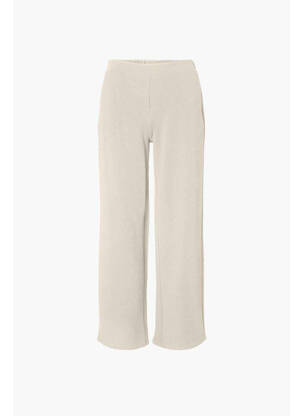Pantalon evazat bej VERO MODA femeie