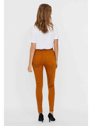 Blugi cu croială slim maro VERO MODA femeie