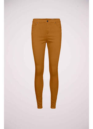 Blugi cu croială slim maro VERO MODA femeie