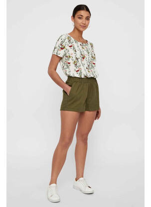 Șort verde VERO MODA femeie
