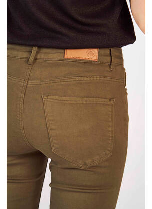 Blugi skinny verde VERO MODA femeie