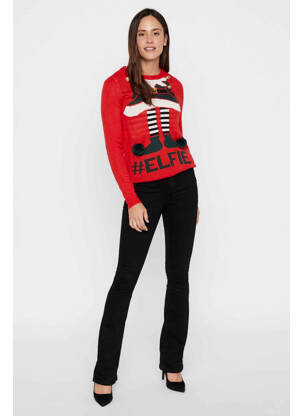 Pulover roșu VERO MODA femeie
