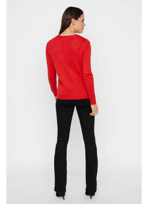 Pulover roșu VERO MODA femeie