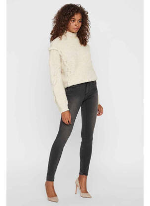 Blugi skinny gri VERO MODA femeie