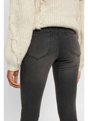 Blugi skinny gri VERO MODA femeie