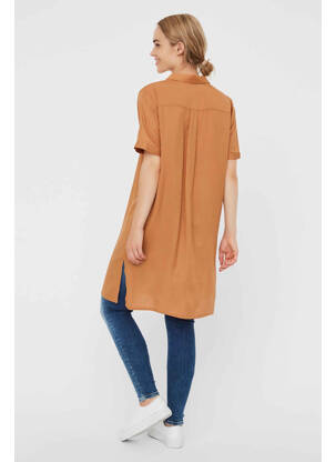 Rochie scurtă maro VERO MODA femeie