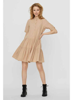 Rochie scurtă bej VERO MODA femeie