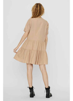 Rochie scurtă bej VERO MODA femeie