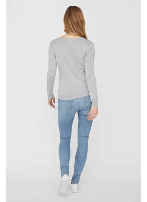 Vestă cu mâneci lungi gri VERO MODA femeie