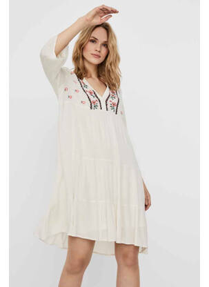 Rochie scurtă bej VERO MODA femeie