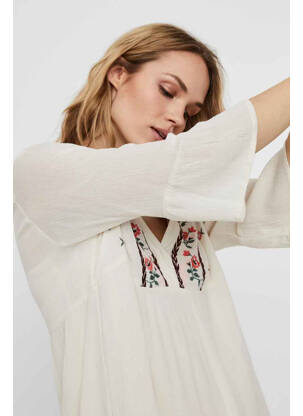 Rochie scurtă bej VERO MODA femeie