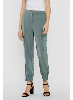 Pantalon cargo verde VERO MODA femeie