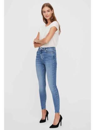 Blugi cu croială slim albastru VERO MODA femeie