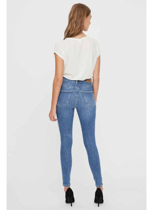 Blugi cu croială slim albastru VERO MODA femeie