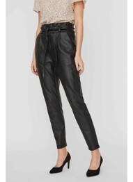 Pantalon slim negru VERO MODA femme