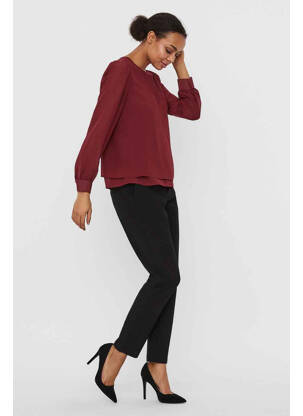 Cămașă roșu VERO MODA femeie