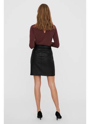Fustă scurtă negru VERO MODA femeie