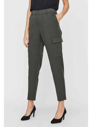 Pantalon cargo verde VERO MODA femeie